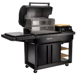 Holzpelletgrill Traeger Timberline INT, Schwarz -Online Camping Angebote traeger timberline int smart combustion smoker modus stay dry pelletbehaelter 1000 5 24575