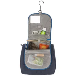 Geräumiger Kulturbeutel VAUDE Tecowash II, Black -Online Camping Angebote vaude tecowash ii kulturtasche mit spiegel zahnbuerstenhalter und aufhaengehaken 1000 2 20874