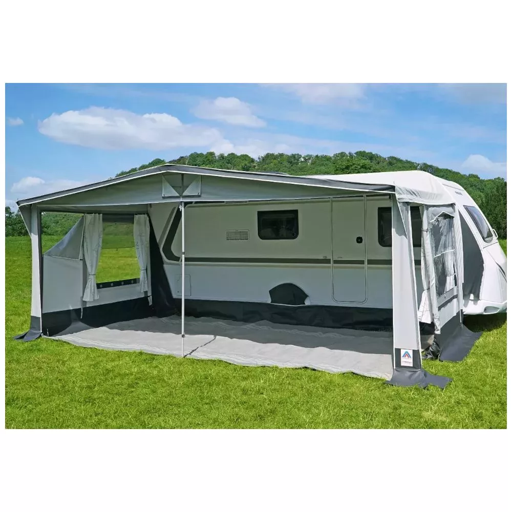 Caravanvorzelt Hahn Zelte Triest 280 | 25er Stahl 8 Caravanvorzelt Hahn Zelte Triest 280 | 25er Stahl – Bild 6