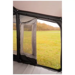 Aufblasbares Wohnwagenvorzelt Telta Action 361/391 -Online Camping Angebote vorderwand haelfte seitlich eingeklappt telta adria action 361 391 luftvorzelt caravan 1000 3 26085