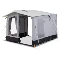 Freistehendes Busvorzelt Dometic Club Air Tour DA -Online Camping Angebote vorderwand seitlich eingerollt dometic buszelt club air tour da 1000 5 27434