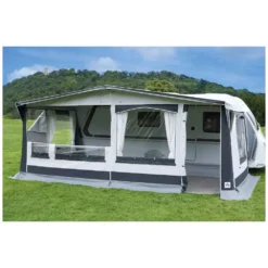 Dauerstandvorzelt Hahn Zelte Bornholm 280 | 32er Stahl -Online Camping Angebote vorderwand verandaeffekt dauerstandzelt hahn zelte bornholm 280 1000 3 27655