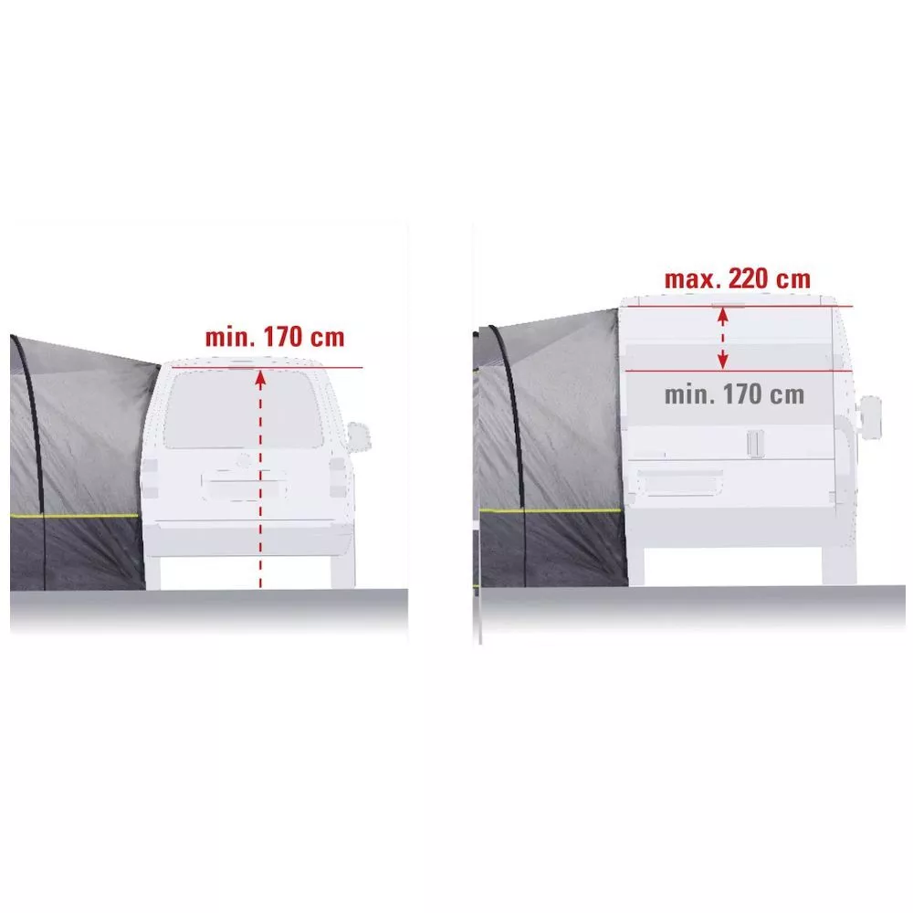 Freistehendes Busvorzelt High Peak Avio 2.0 9 Freistehendes Busvorzelt High Peak Avio 2.0 – Bild 7