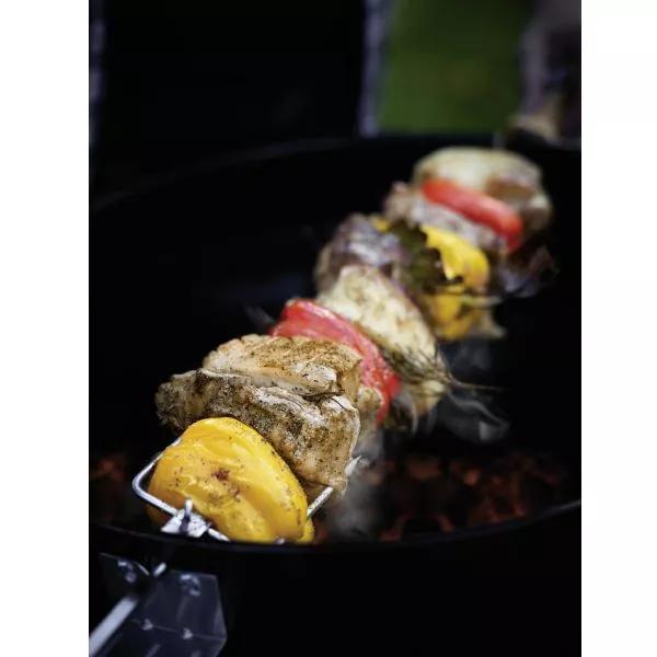 Weber Drehspiess Für Holzkohlegrills Mit 57 Cm 4 Weber Drehspiess Für Holzkohlegrills Mit 57 Cm – Bild 2