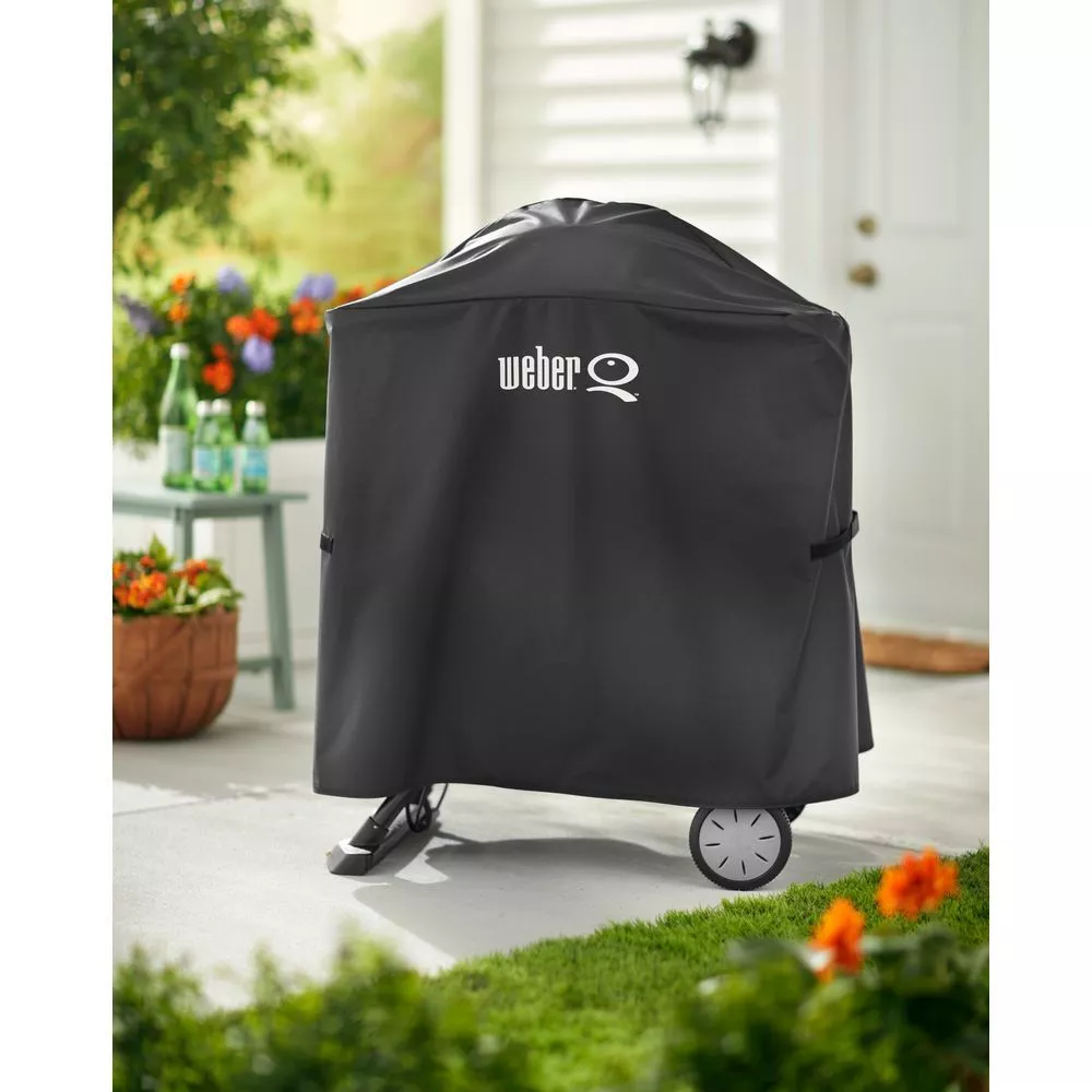 Weber Premium Abdeckhaube Für Weber Q-Serie Mit Rollwagen Oder Stand 6 Weber Premium Abdeckhaube Für Weber Q-Serie Mit Rollwagen Oder Stand – Bild 4