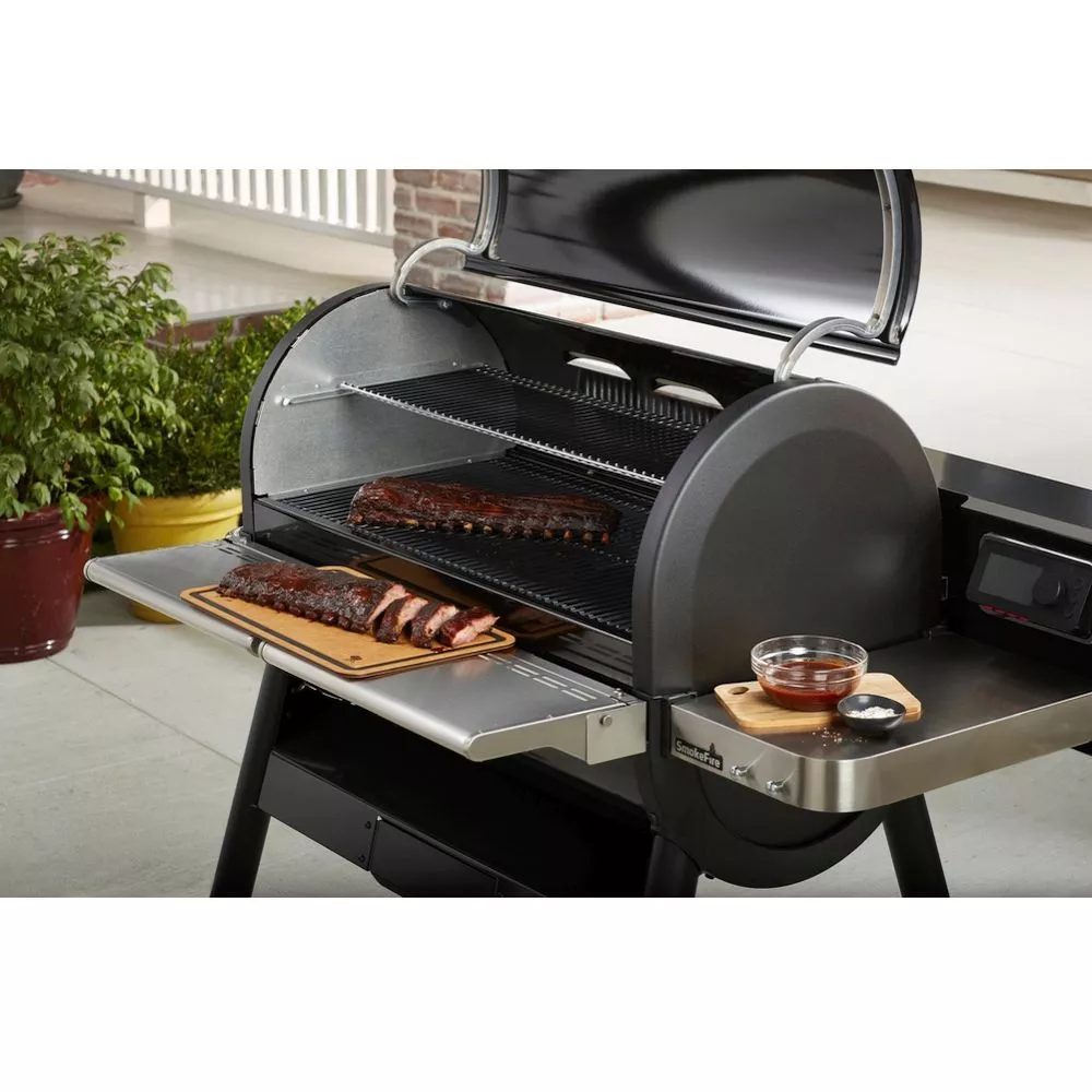 Edelstahl-Fronttisch Für Weber SmokeFire EX6 / EPX6 5 Edelstahl-Fronttisch Für Weber SmokeFire EX6 / EPX6 – Bild 3