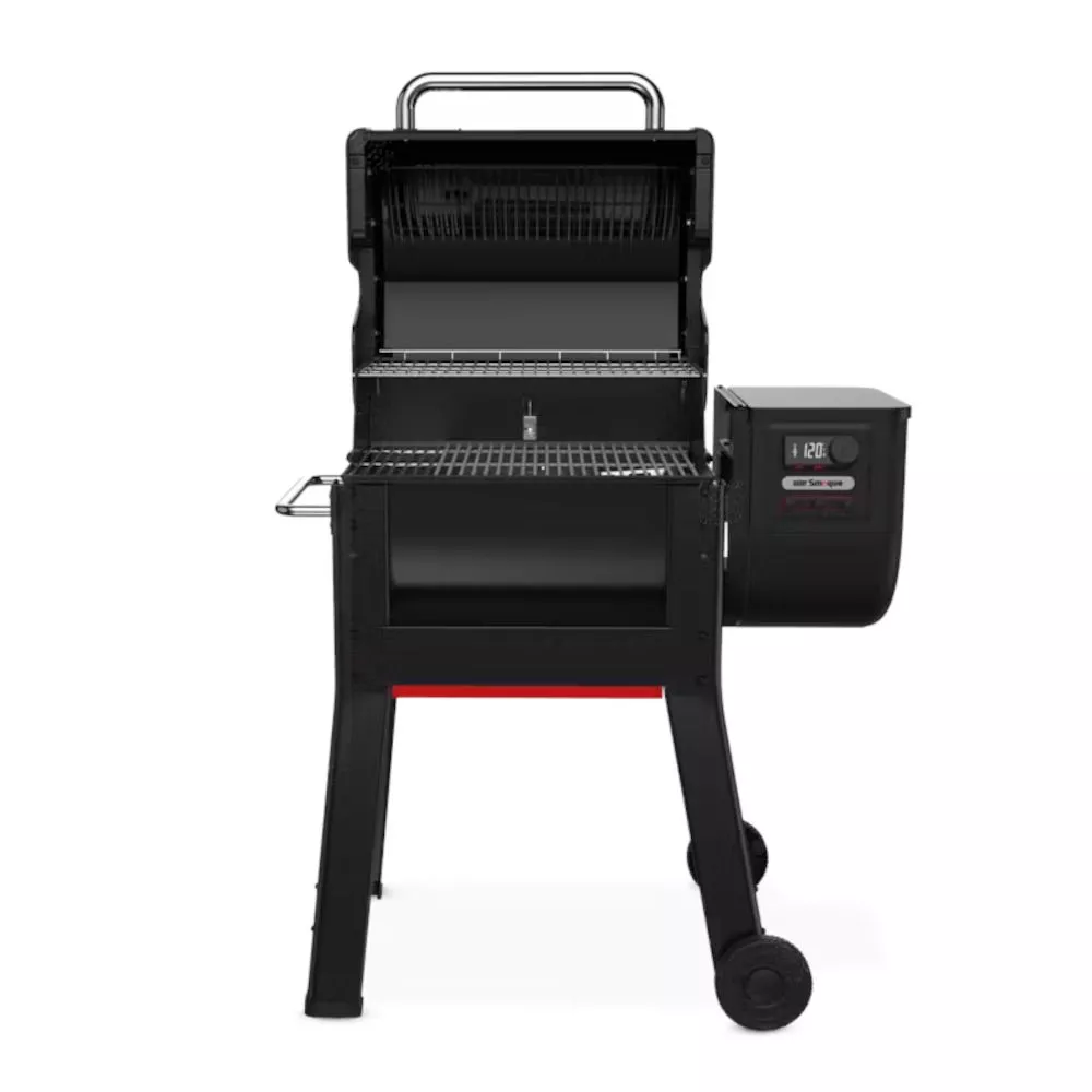 Pelletgrill Weber Smoque Holzpelletsmoker 5 Pelletgrill Weber Smoque Holzpelletsmoker – Bild 3