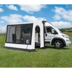 Wintervorzelt Wigo Zelte INUIT Polar -Online Camping Angebote wigo zelte inuit polar pvc wintervorzelt seitentuer geoffnet 1000 2 23819