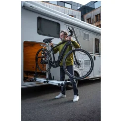 Garagenträger Thule VeloSlide Short Für Wohnmobile / Vans -Online Camping Angebote wohnmobil van garagentraeger veloslide thule beladen 1000 8 26348