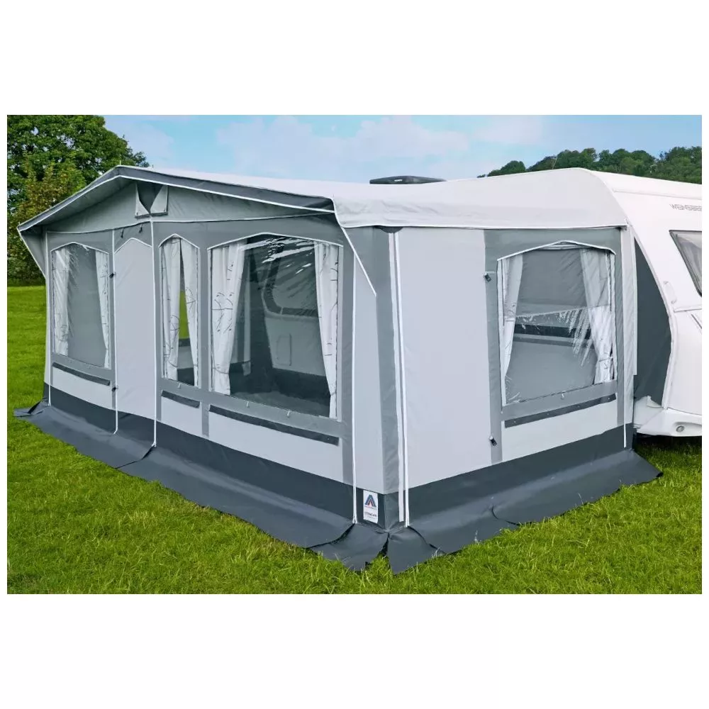 Caravanvorzelt Hahn Zelte Triest 280 | 25er Stahl 11 Caravanvorzelt Hahn Zelte Triest 280 | 25er Stahl – Bild 9