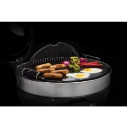 Gussplatte Napoleon Gusseisen-Grillplatte Für Ø 57 Cm Holzkohlegrill -Online Camping Angebote zubehoer napoleon holzkohlegrill wendeplatte iron griddle gusseisen platte black 1000 2 26068